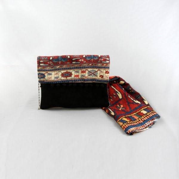PERSIAN RUG CROSS BODY BAG & SCARF SET