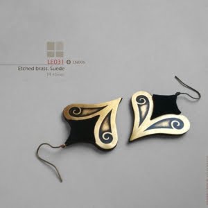 Tears love earrings-Persis Collection