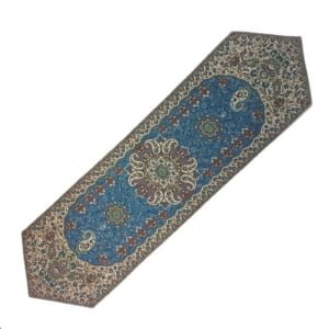 elegant Blue Termeh table runner-Persis Collection