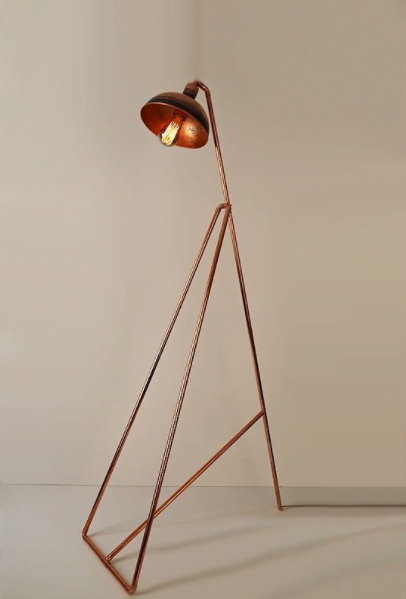 Copper Handmade Decorative Floor Lamp