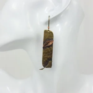 Handmade Paisley and Bird Earrings