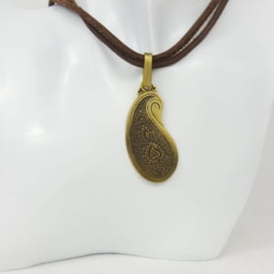 HANDMADE PAISLEY NECKLACE-persian-jewellery-persiscollection.com