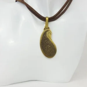 Handmade Paisley Necklace