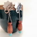 PERSIAN LOVE CALLIGRAPHY EARRINGS-Persis Collection