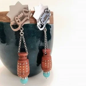 Persian Love Calligraphy Earrings