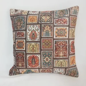 Bakhtiari Carpet Cushion Cover 45 x 45cm