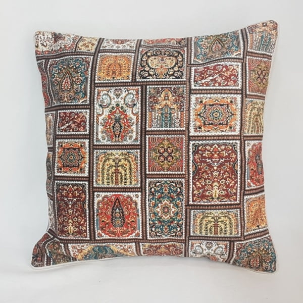 Bakhtiari Carpet Cushion Cover 45 x 45cm