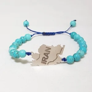 Silver Iran Turquoise Bracelet, 925 Silver