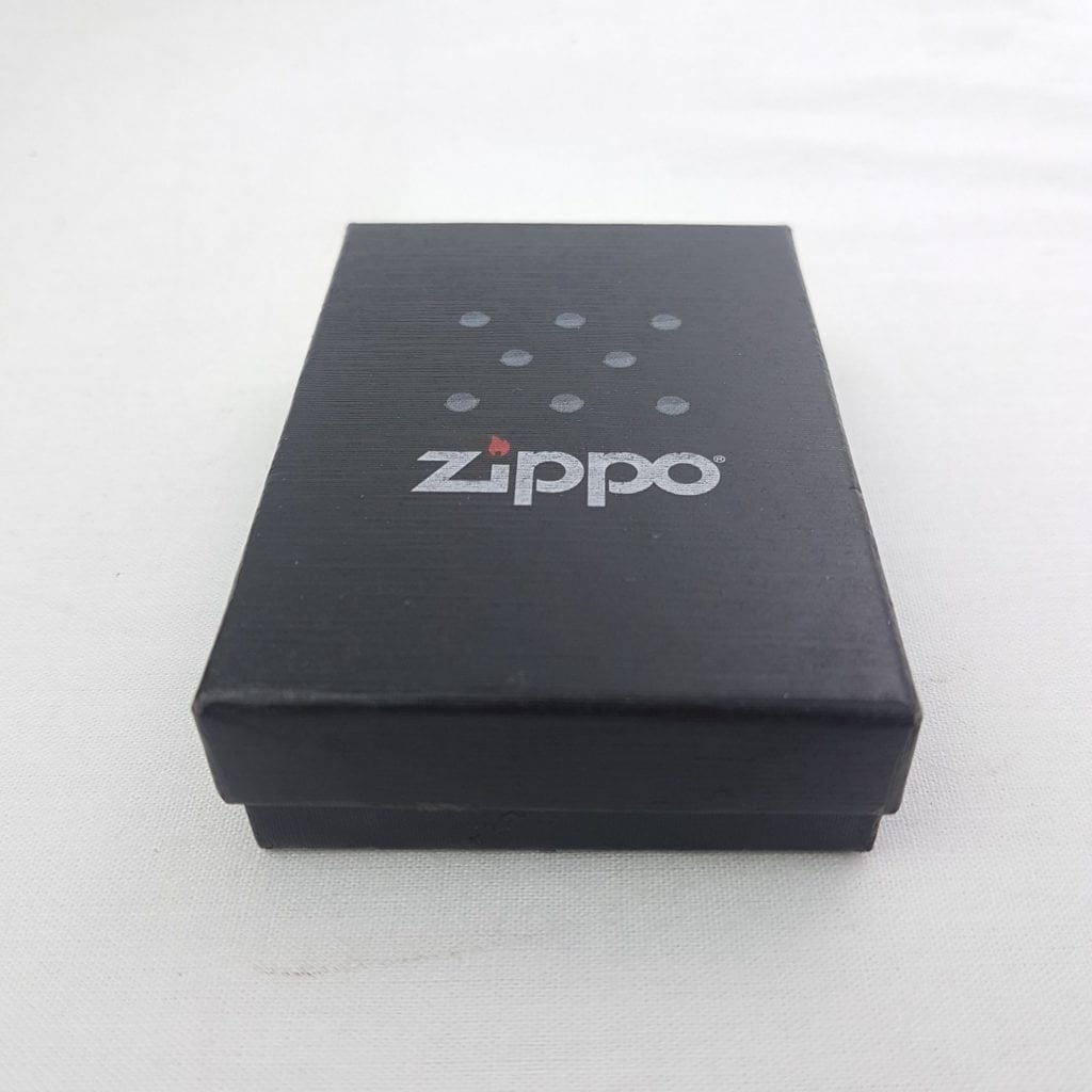 Lion and Sun Zippo Lighter Inside the box
