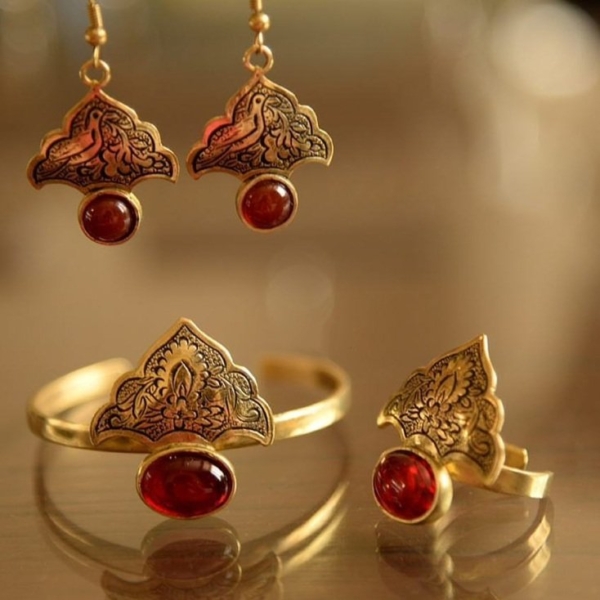 Crown Head Jewellery Set
