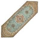 jade green Termeh table runner-Persis Collection