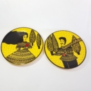 Persian love wall plate set