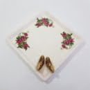 18 CM FLORAL CERAMIC PLATE-Persis Collection
