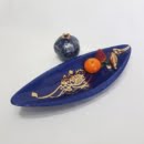 MASHGH LAZULI OVAL PLATTER-Persis Collection