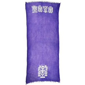 purple Yalda scarf-Persis Collection