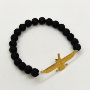 LAVA STONE FARVAHAR BRACELET -PERSIS COLLECTION