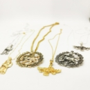 lion and sun necklace-Persis Collection
