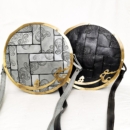 IN LOVE BLACK LEATHER BAG-PERSIS COLLECTION