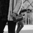 LOVE CALLIGRAPHY SHOULDER BAG-Persis Collection