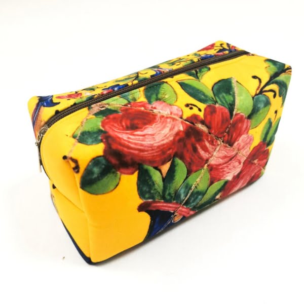 FLORAL PALACE MAKEUP BAG