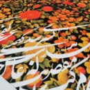 Flower and bird scarf-Persis Collection