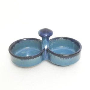 PERSIAN BLUE SALT AND PEPPER POT