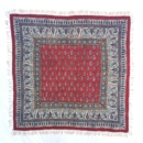 PERSIAN TEXTILE GHALAMKAR TABLECLOTH 1x1 m