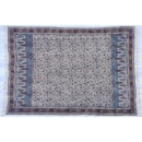 ELEGANT SQUARE HAND PRINTED TEXTILE TABLECLOTH 1×1.5 m