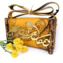 PURE LOVE YELLOW QUILTED BAG