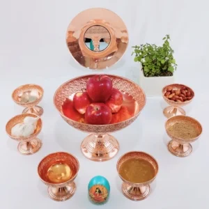 Ghalamzani on Copper Haft Sin Set