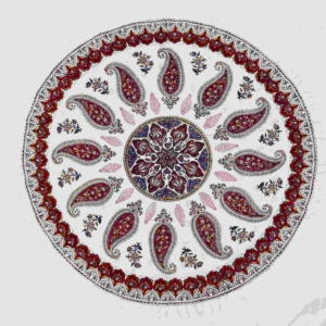 ROUND GHALAMKAR TABLECLOTH