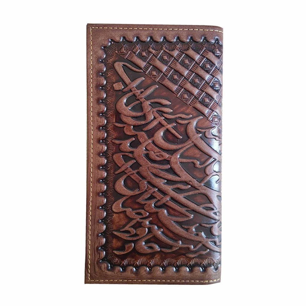 Leather calligraphy art gift set wallet - Persis Collection