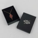 24k GOLD POETRY PATTERN NECKLACE