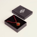 24k Gold Pomegranate Pattern Necklace