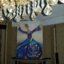 Painting with acrylic color