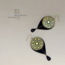 green carpet earrings-Persis collection