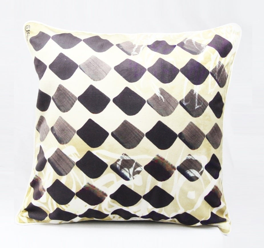 Point Calligraphy Cushion Cover 45 x 45cm