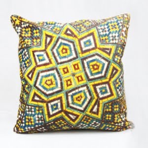 TILES CUSHION COVER-persiscollection.com