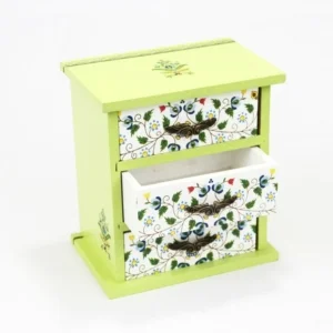 Persian Garden 3 Drawer Jewellery / Storage Chest