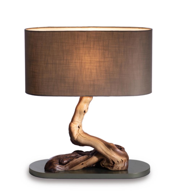 Natural luxury table lamp-Persis Collection