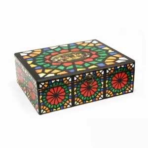 Decorative Storage Box Persian Window Pattern