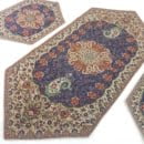 NAVY TERMEH TABLE RUNNER SET-Persis Collection