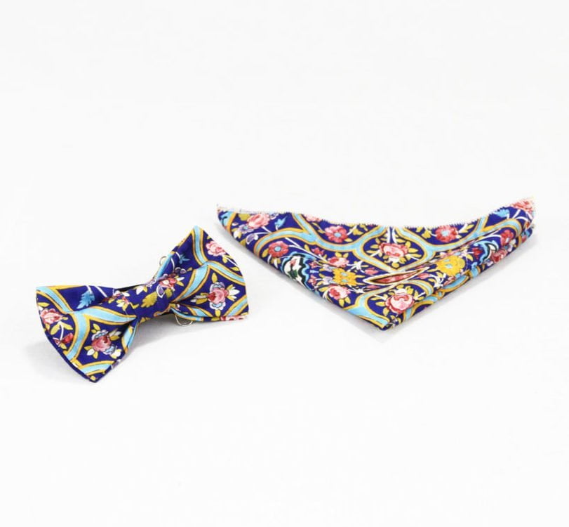 Persian Bow Tie and Pocket Square