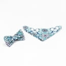 MOSAIC BOW TIE & POCKET SQUARE-Persis Collection