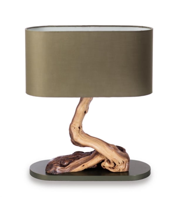 Natural luxury table lamp-Persis Collection