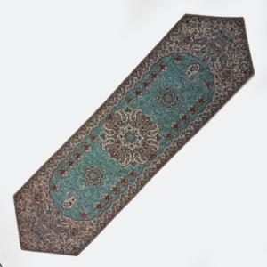 ELEGANT GREEN TERMEH TABLE RUNNER-Persis Collection