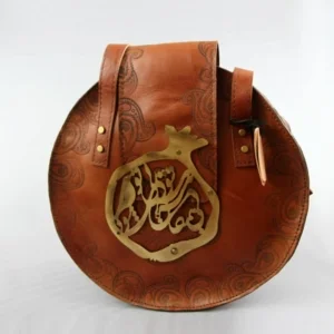 Pomegranate Leather Bag