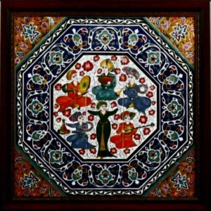 7 Color Eslimi Pattern Puzzle Tiles