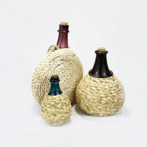 Decorative Handmade Mat Rope Bottle