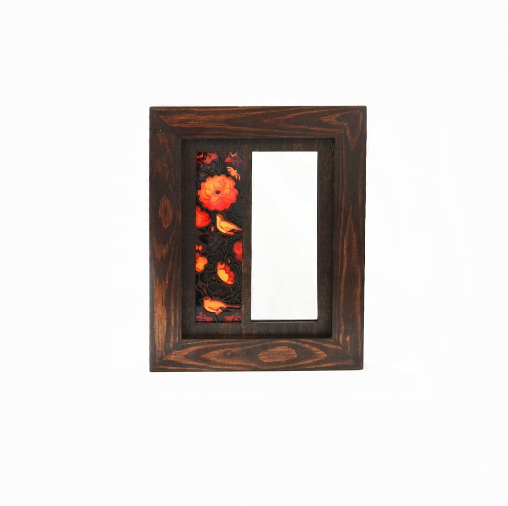 Floral Mosaic Mirror